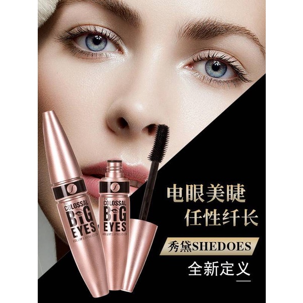 [Hàng mới về] Mascara màu đen chống thấm nước lâu trôi không nhòe làm mi cong đơn giản hiệu quả cao | BigBuy360 - bigbuy360.vn