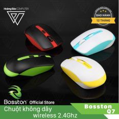 [TẶNG PIN] CHUỘT KHÔNG DÂY BOSSTON/ VISION Q7