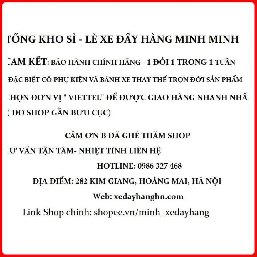 [Hàng Nhập Khẩu] Xe Đẩy Hàng 3 Bánh, Xe Đẩy Gấp Gọn Maxkiwi- Phù Hợp Kéo Hầu Hết Các Bậc Thang