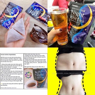 Trà giảm cân Night Diet Orihiro - Nhật