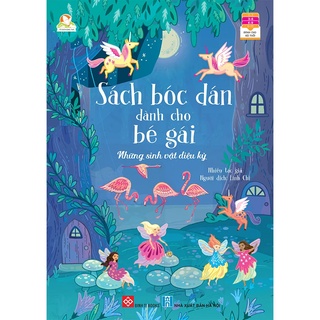 Sách - bóc dán dành cho bé gái - bộ 4 cuốn