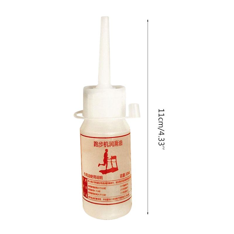 3 Lọ dầu silicone 30ml hỗ trợ bảo dưỡng máy chạy bộ