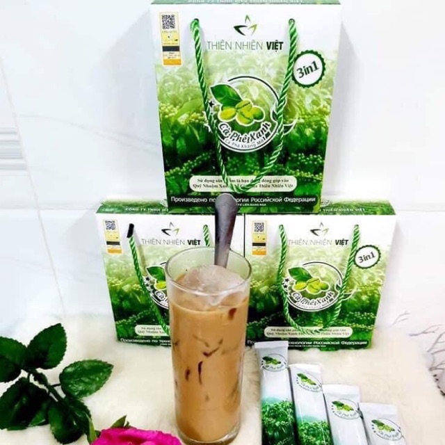 CAFE XANH KHANG MO GIAM CAN (30goi)