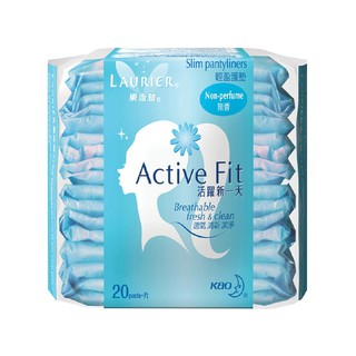 Băng Vệ Sinh Laurier Active Fit Hàng Ngày Không Mùi (20 Miếng)