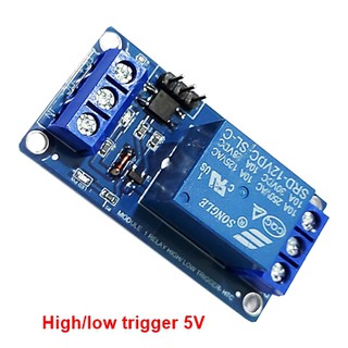 Module 1 relay 5Vdc có optocoupler 2 mức kích high/low HTC