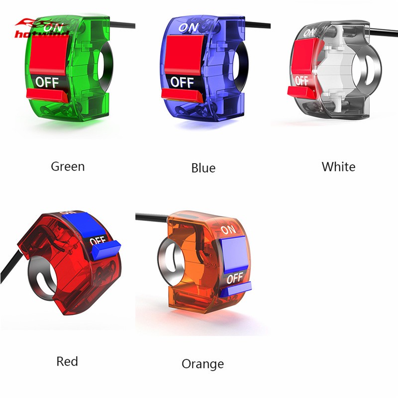 Công tắc bật/ tắt cho tay cầm xe máy có đèn LED