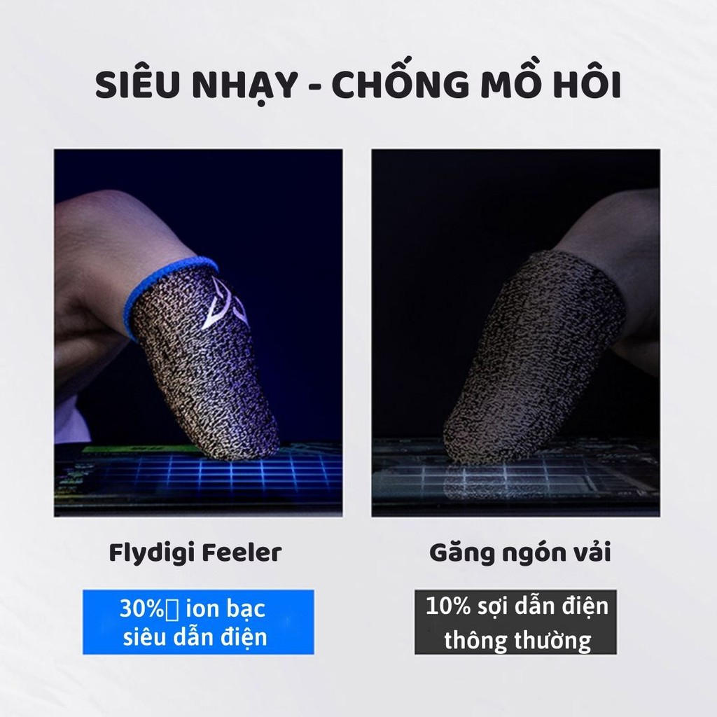 Flydigi Wasp Feelers | Bao tay chơi game dành cho game cho PUBG mobile, Liên Quân, Tốc Chiến, CODM