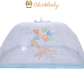 Màn chụp cho bé sơ sinh gấp gọn 1,2x0,7m chống muỗi côn trùng - ChickBabyshop