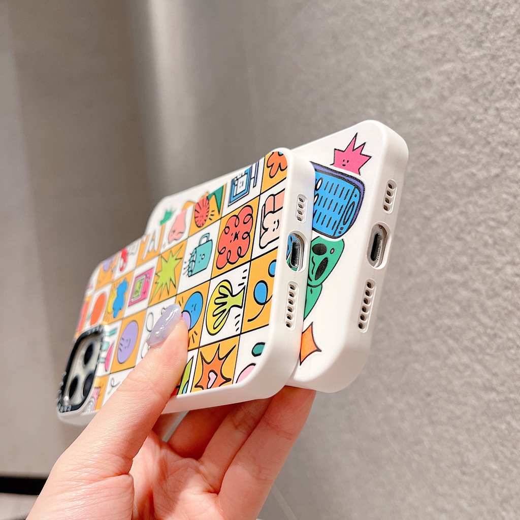 Ốp Điện Thoại Họa Tiết Hoạt Hình Cho iPhone13Pro iP12Pro XS iPhone11 iPhone11 12Promax 13Promax 11 12 13 7P