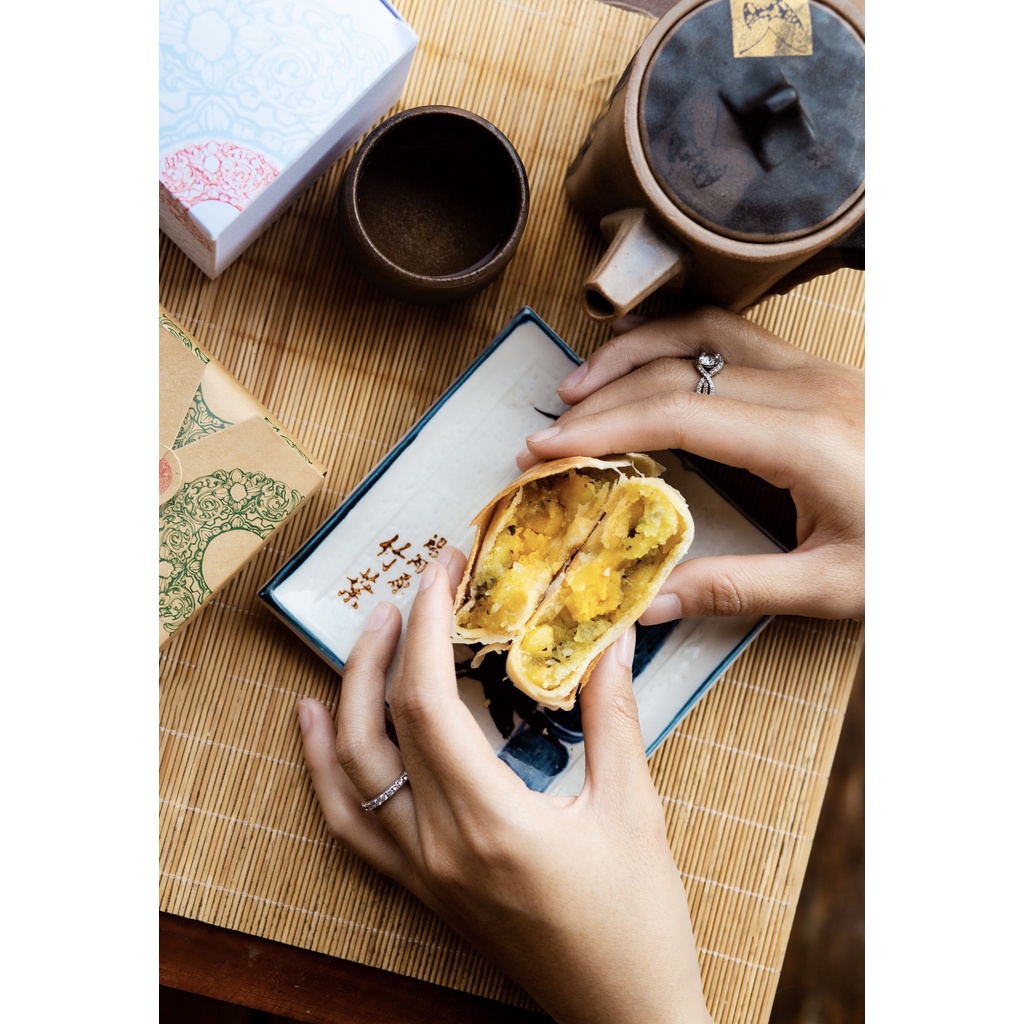 TÚI PÍA 2 VỊ TRỨNG MUÔI - THỦ CÔNG