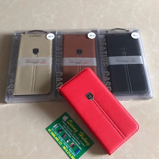 Bao da Lishen nắp gập cho Oppo A31 2020 có ngăn cài thẻ