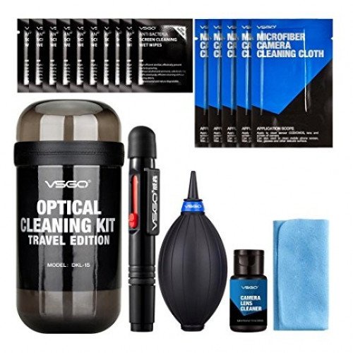 Bộ vê sinh ống kính, máy ảnh VSGO DKL15 du lịch cao cấp