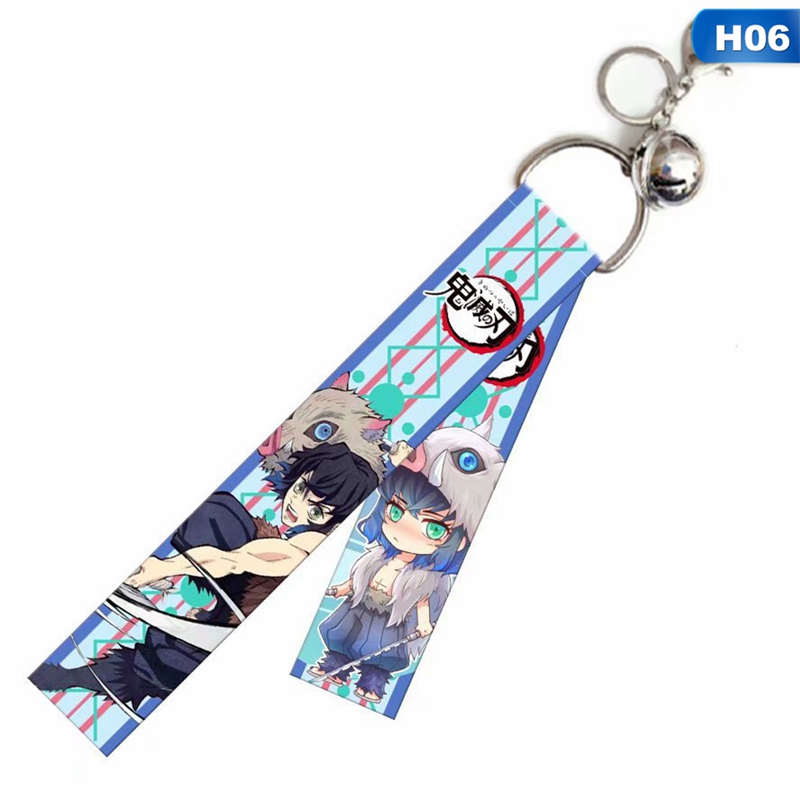 flowersqueen Móc khóa chủ đề hoạt hình anime độc đáo