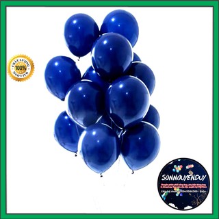 Bóng Bay Tròn thường màu Xanh Navy kích cỡ 10" [ sỉ 33k]
