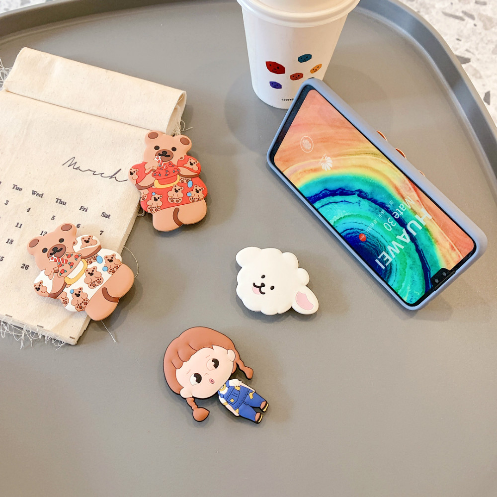 Cute Disney Silicone Phone Holder