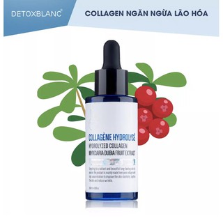 🌸🌸🌸SERUM LOẠI BỎ MỤN ĐẦU ĐEN DƯỠNG TRẮNG DA COLLAGEN DETOX BLANC🌸🌸🌸