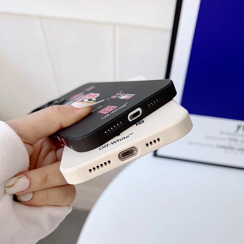 Ốp Điện Thoại Mềm Square Chống Sốc In Logo Jordan Họa Tiết Nhãn Hiệu Thời Trang Cho iPhone 14 13 12 11 Pro MAX X XS MAX XR 7 8 Plus SE2 11Pro 13Pro