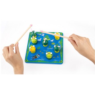 Bộ Đồ Chơi Gỗ Câu Ếch 2 Cần Cho Bé