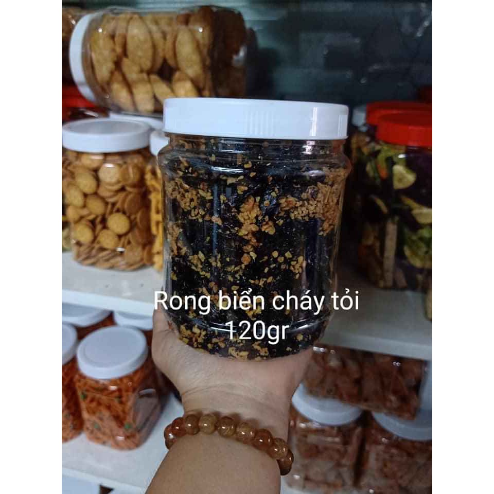 Combo 3 hộp rong biển sấy tỏi 120gr/hộp