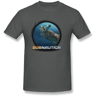 Kazzar Men'S Subnautica Icon Art T Shirt 100% Cotton Top Tee Christmas Gift