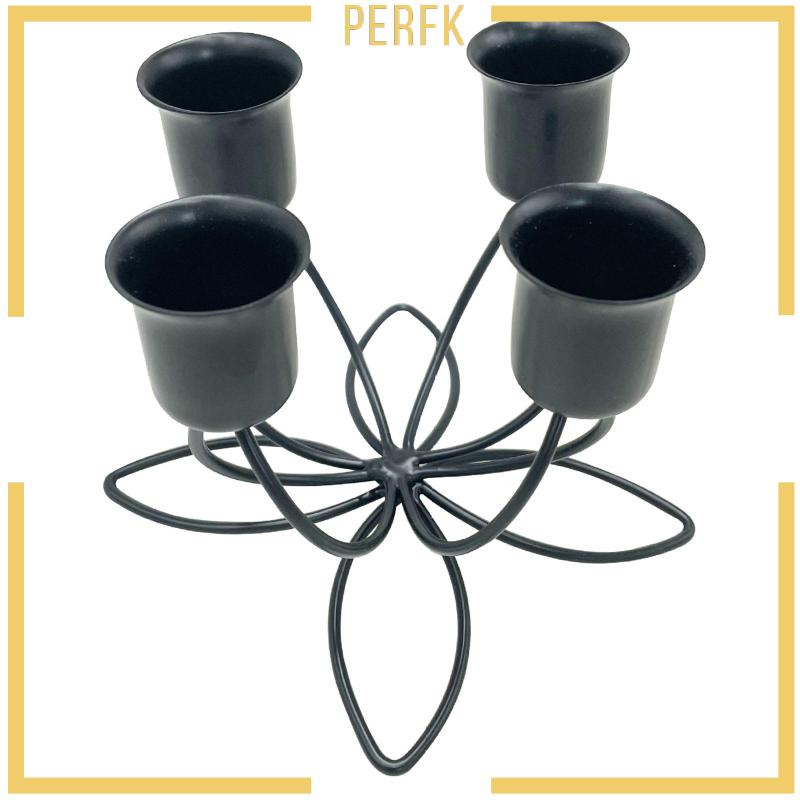 Giá Đỡ Đèn Cầy Màu Vàng Kim Sang Trọng Trang Trí Nhà Cửa / Tiệc Cưới