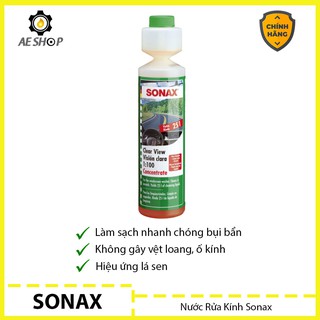 Nước rửa kính sonax 1:100