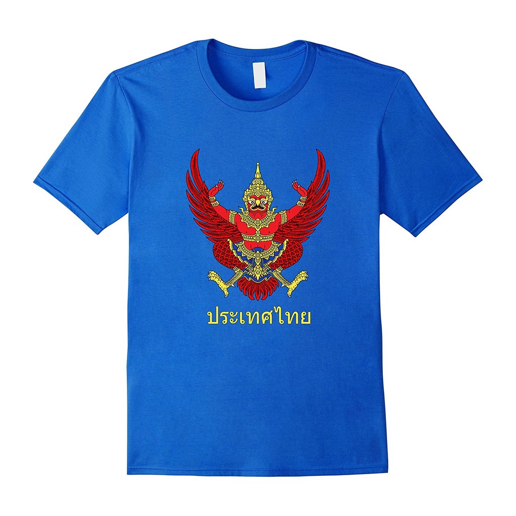 GILDAN Áo Thun Cotton In Hình Cờ Thái Lan Cá Tính Cho Nam