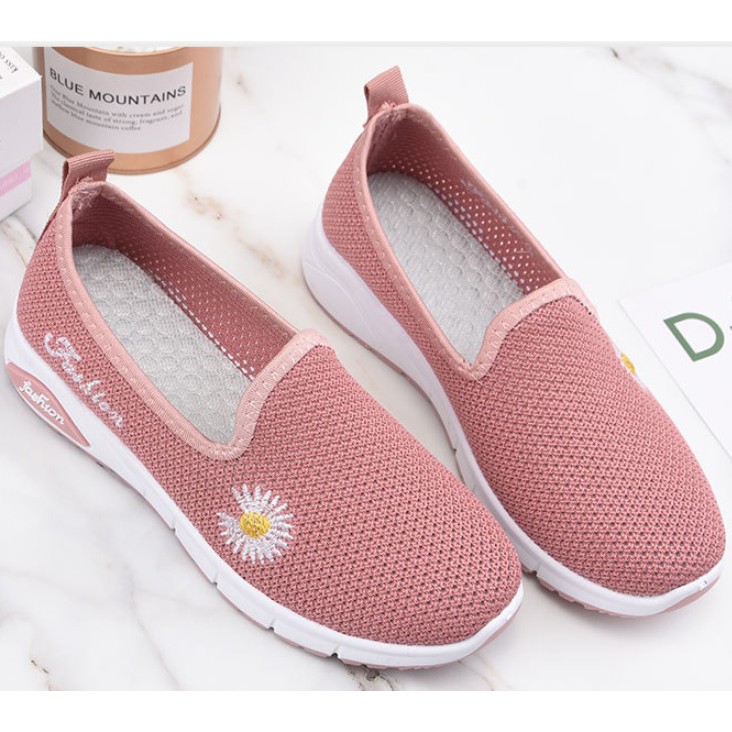 GIÀY LƯỜI NỮ,GIAỲ MỌI NỮ ĐẾ BỆT ,GIAỲ SLIP ON CAO CẤP THOÁNG KHÍ - GN379 | WebRaoVat - webraovat.net.vn