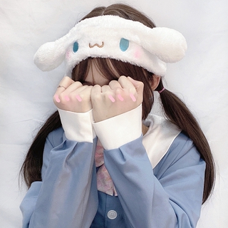 [Hàng mới về] Băng đô thiết kế kiểu hoạt hình Cinnamoroll dễ thương hỗ trợ rửa mặt trang điểm tiện lợi 