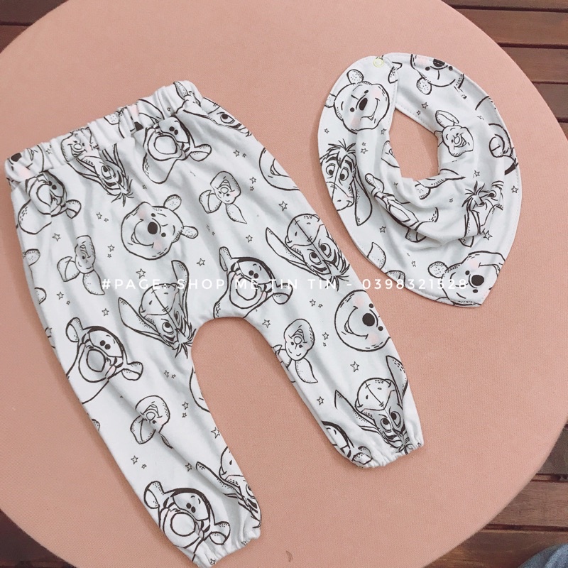 |FAMARAL1 giảm 10k cho đơn 50k|Quần cotton đũng rộng cho bé (8-10kg)
