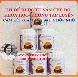 COMBO 4 HỘP Sữa Giảm Cân Hera Slimfit 100gr GIẢM NHANH NGAY 4KG 💖 Sữa Bột Giảm Cân Hera Slimfit Giảm cân [Chính hãng]