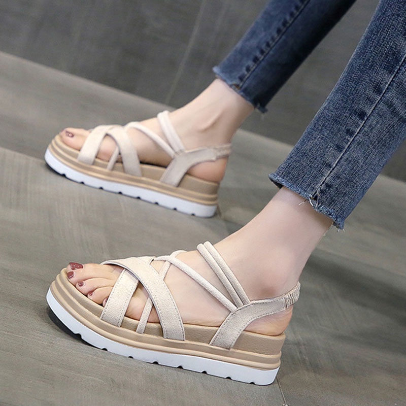 Xăng đan IELGY đế xuồng thời trang đơn giản dành cho nữ