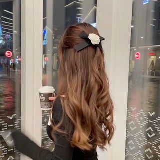 kẹp tóc hoa trà