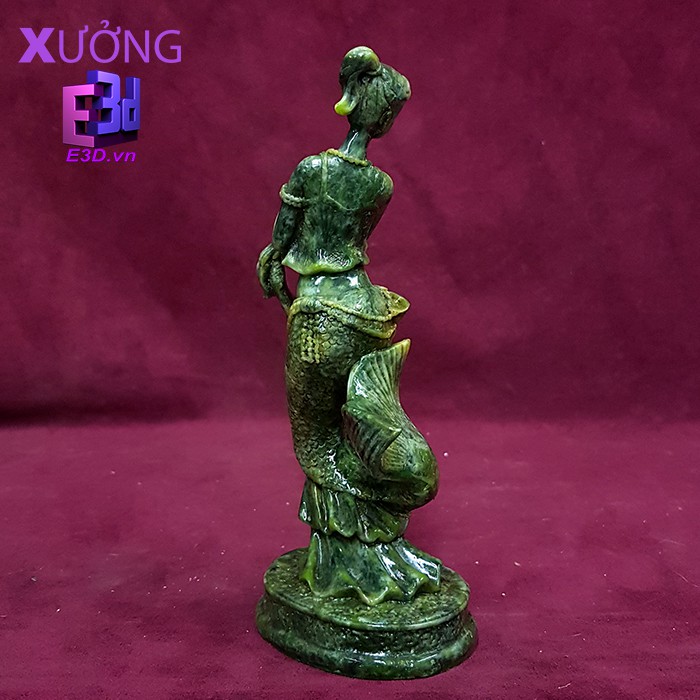 Tượng trang trí - Tượng tiên cá - Xưởng E3D - CG 073