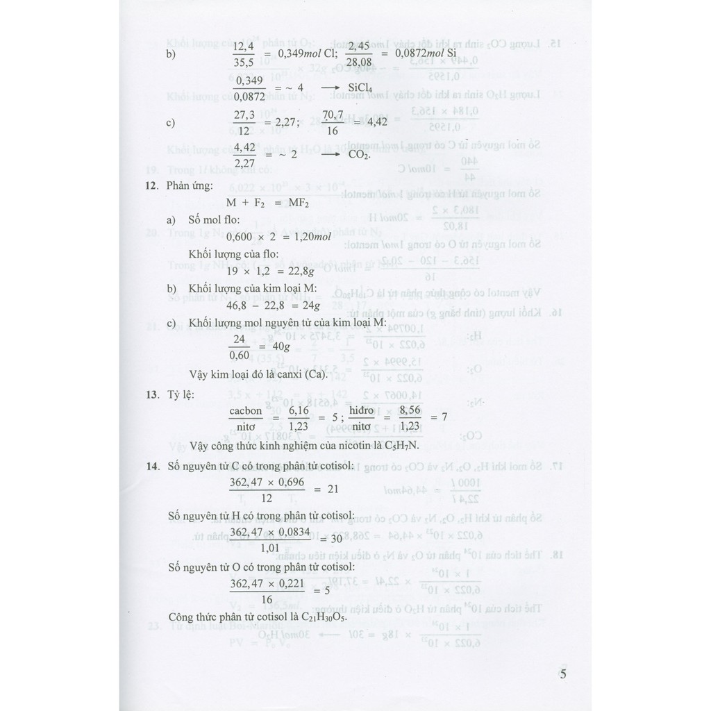 Sách - Bài Tập Hóa Học Vô Cơ, Quyển 2 - Lý Thuyết Đại Cương Về Hóa Học (Trả lời câu hỏi và Giải bài tính)