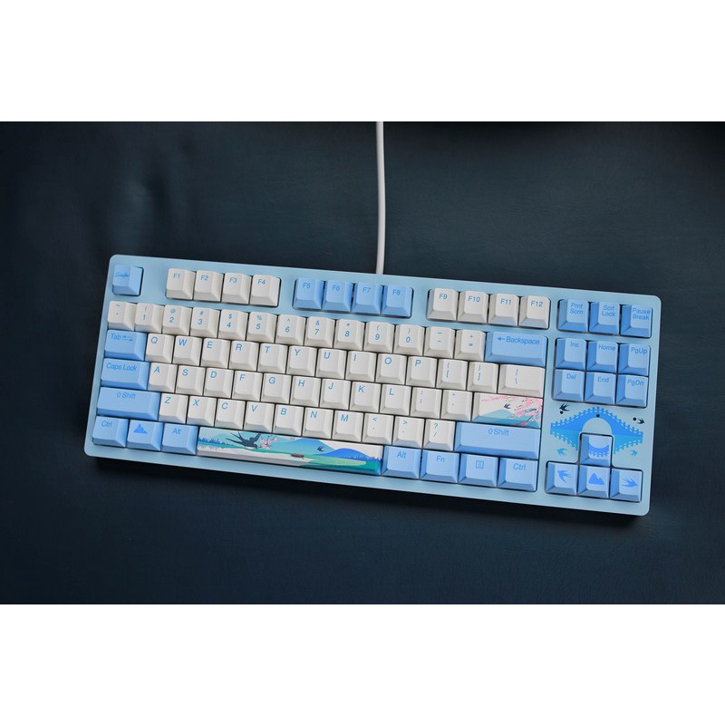 Bàn phím cơ DareU A87 Cherry switch Swallow/Summer/Childhood/Dream - Chính hãng bảo hành 24 tháng