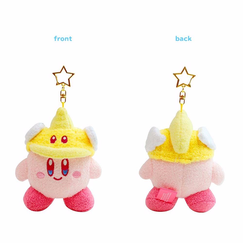 Móc Khóa Hình Kirby Nhồi Bông Nhiều Màu Dễ Thương