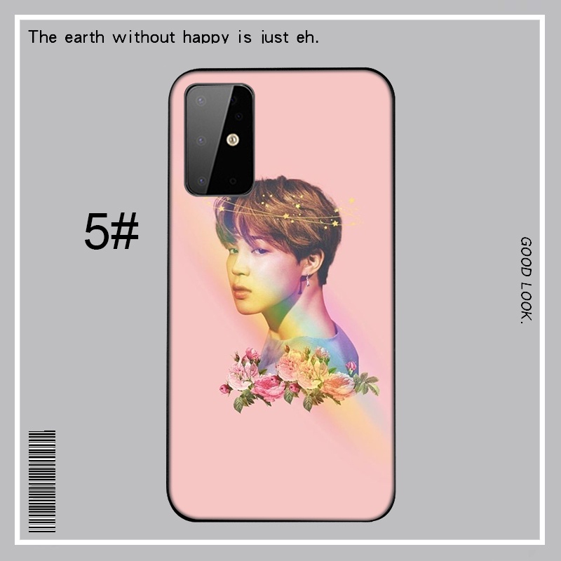 Ốp điện thoại silicone mềm hình BTS Jimin cho Samsung Galaxy A11 A12 A22 A32 M21 M30s J4 Core A82 A9 LU27