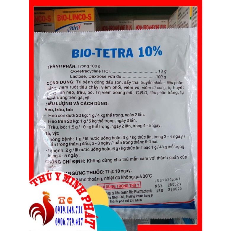 BIO TETRA 10% gói 100g