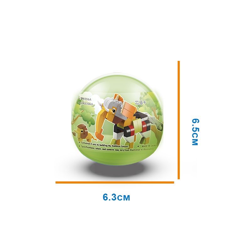 Đồ Chơi Lắp Ráp Nhân Vật Gacha More 50 Hình Dạng Cho Trẻ Em