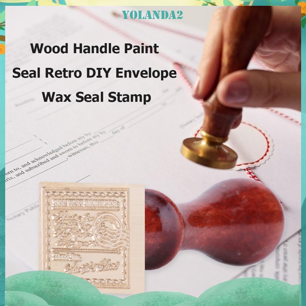 Con Dấu Sáp Niêm Phong Trang Trí Sổ Tay Phong Cách Vintage