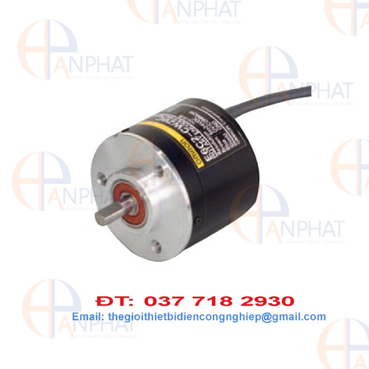 Encoder Omron E6B2-CWZ6C 500 xung , nguồn 5-24VDC, Bộ mã hóa vòng quay 500 xung E6B2-CWZ6C 500P/R
