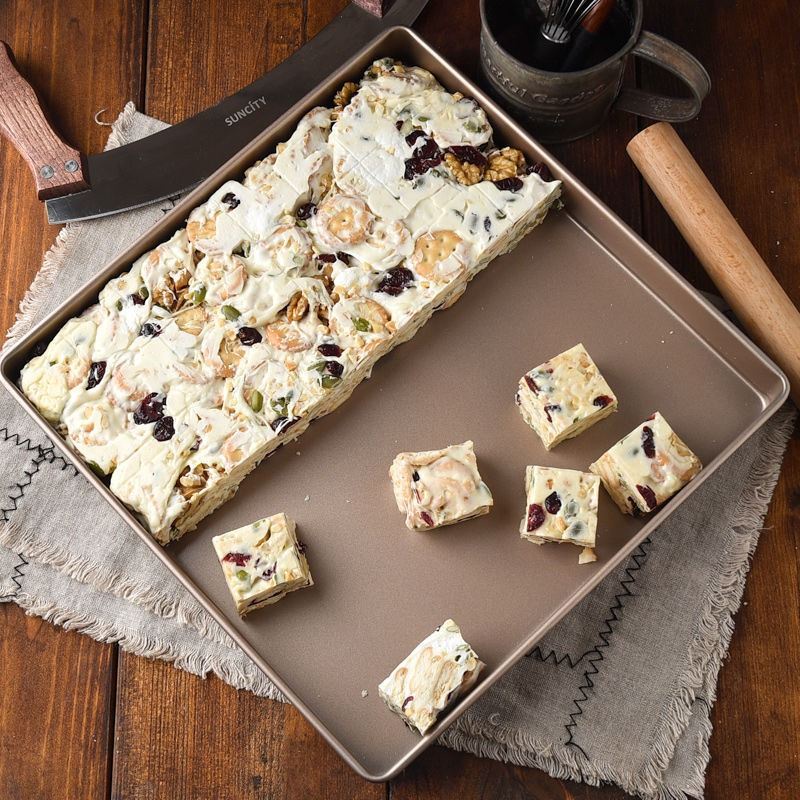 Bộ dụng cụ - Khuôn làm kẹo nougat kim loại 5 món