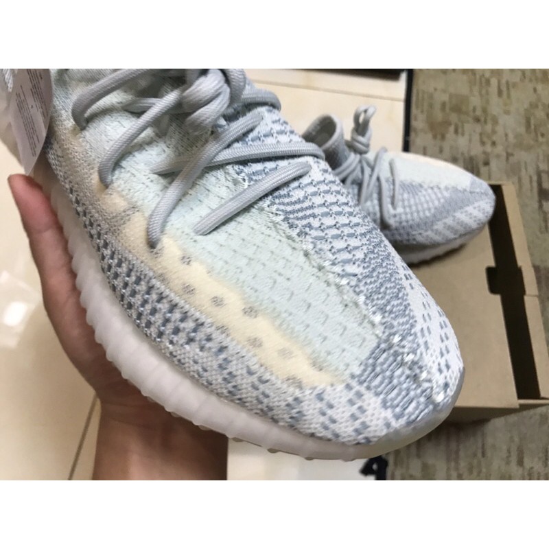 Giày sneaker yeezyboost 350v2 cloud whiteFW304