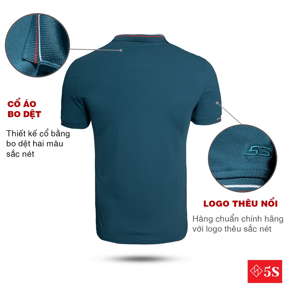 [MUA 2 POLO TẶNG 1 ÁO THUN 239K] Áo Thun Nam Có Cổ 5S Tay Ngắn, Chất Liệu Thun Premium Co Giãn, Thấm Hút Mồ Hôi Tốt | BigBuy360 - bigbuy360.vn