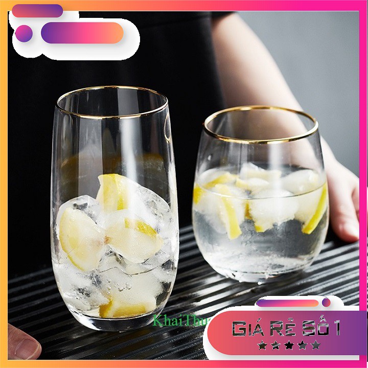 Bộ Cốc Uống Nước Thủy Tinh Cường Lực Chịu Nhiệt Cao Cấp Di-Hao P3512 Dung Tích 375ml