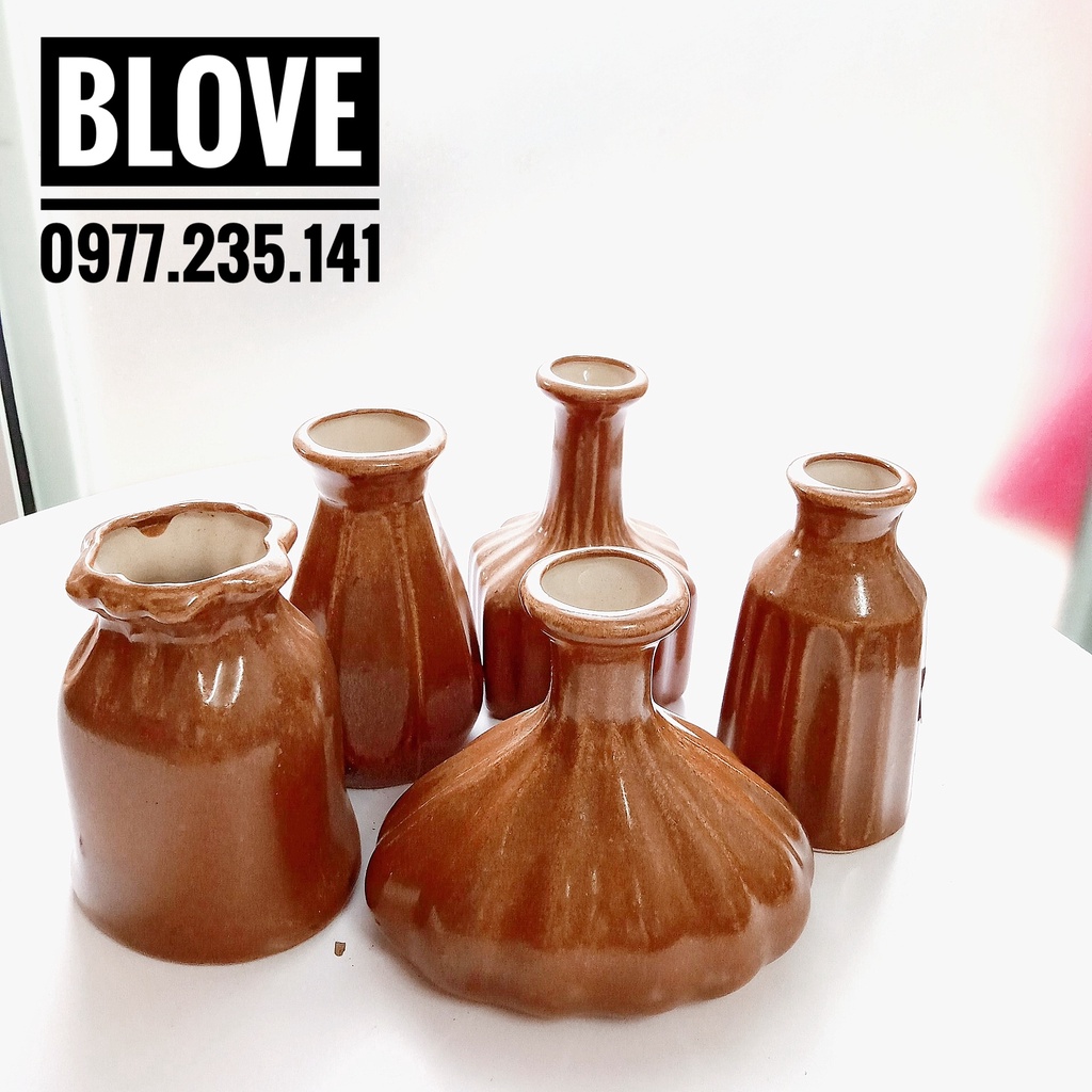 Bình hoa gốm sứ Bát tràng, Trang trí nhà cửa,Decor,Quà tặng, nhiều mẫu cực dễ thương cho chị em