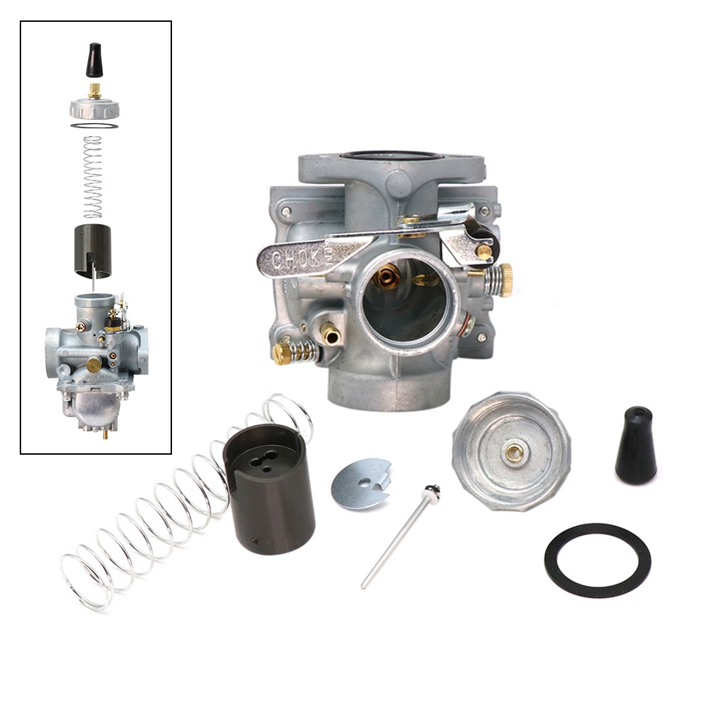 Bộ chế hòa khí Mikuni TS 125 cho bình xăng xe máy SUZUKI TS125 TS125N TC125 TS100 nguyên bản Honda Thái Lan
