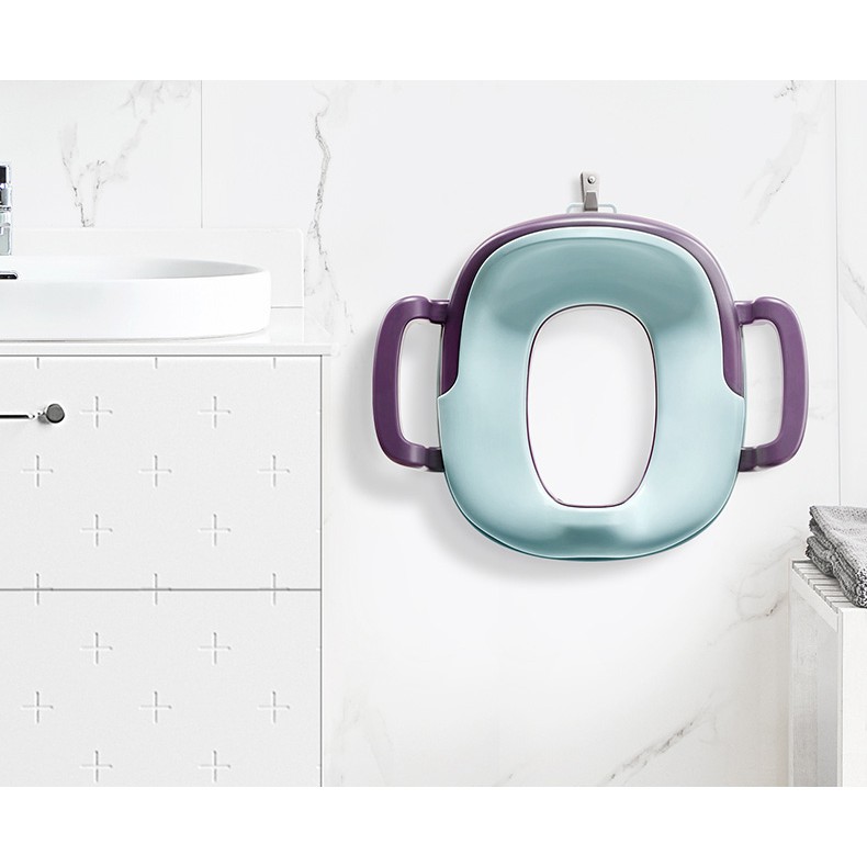 Bệ Ngồi Toilet Có Tay Vịn - BabyCare