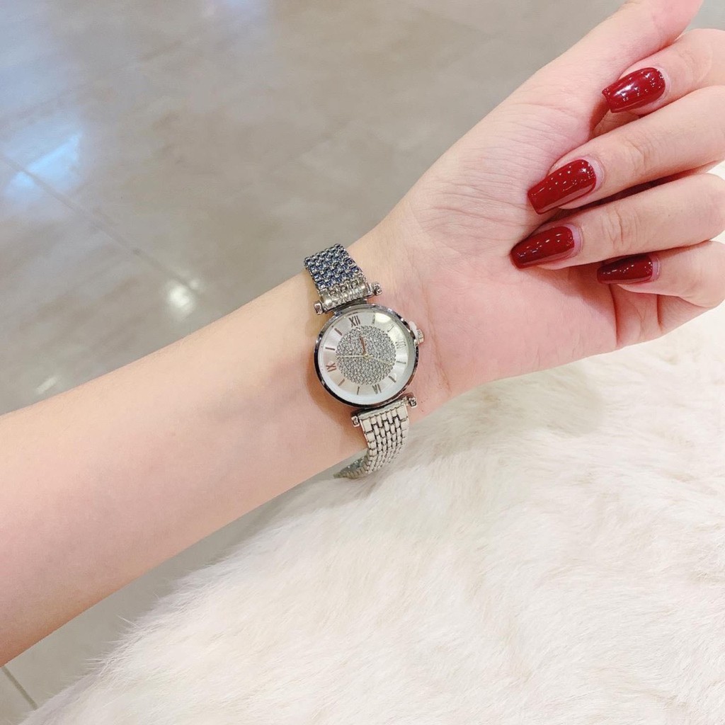 Đồng Hồ Nữ RaNa 842 Dây Kim Loại Cao Cấp Mặt Đính Đá Sang Trọng - Tặng Kèm Hộp | BigBuy360 - bigbuy360.vn